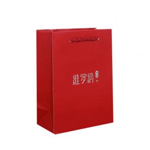 luxury paper bags with foil stamp logo for jewelry fashions 