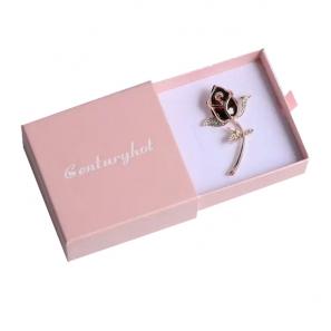 Morden style brooch and ring paper gift box 